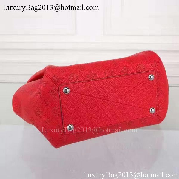 Louis Vuitton Calfskin Leather Babylone PM M50031 Red Louis Vuitton Calfskin Leather Babylone PM M50031 Red