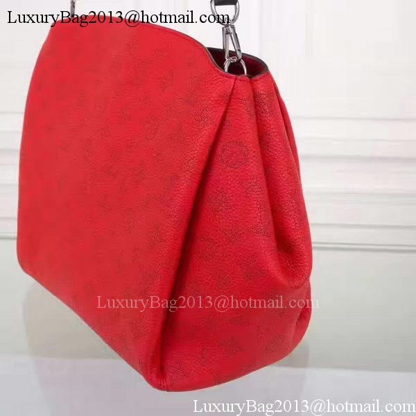 Louis Vuitton Calfskin Leather Babylone PM M50031 Red Louis Vuitton Calfskin Leather Babylone PM M50031 Red