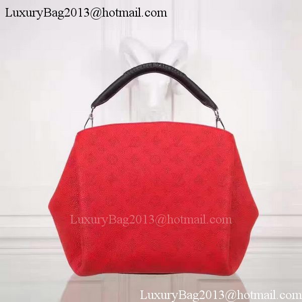 Louis Vuitton Calfskin Leather Babylone PM M50031 Red Louis Vuitton Calfskin Leather Babylone PM M50031 Red