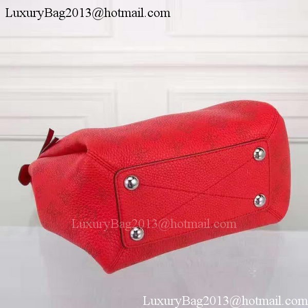 Louis Vuitton Mahina Leather BABYLONE CHAIN BB Bag M51223 Red Louis Vuitton Mahina Leather BABYLONE CHAIN BB Bag M51223 Red