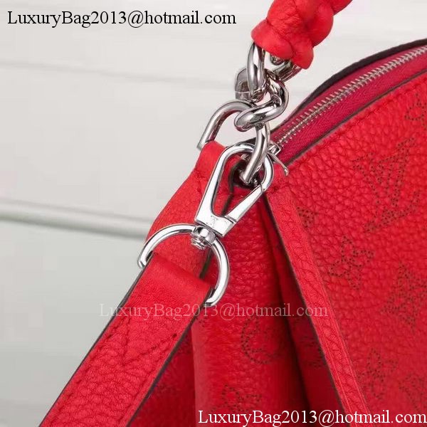 Louis Vuitton Mahina Leather BABYLONE CHAIN BB Bag M51223 Red Louis Vuitton Mahina Leather BABYLONE CHAIN BB Bag M51223 Red
