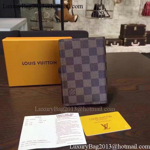 Louis Vuitton Damier Ebene Canvas DESK AGENDA NOTES REFILL N20006 Louis Vuitton Damier Ebene Canvas DESK AGENDA NOTES REFILL N20006