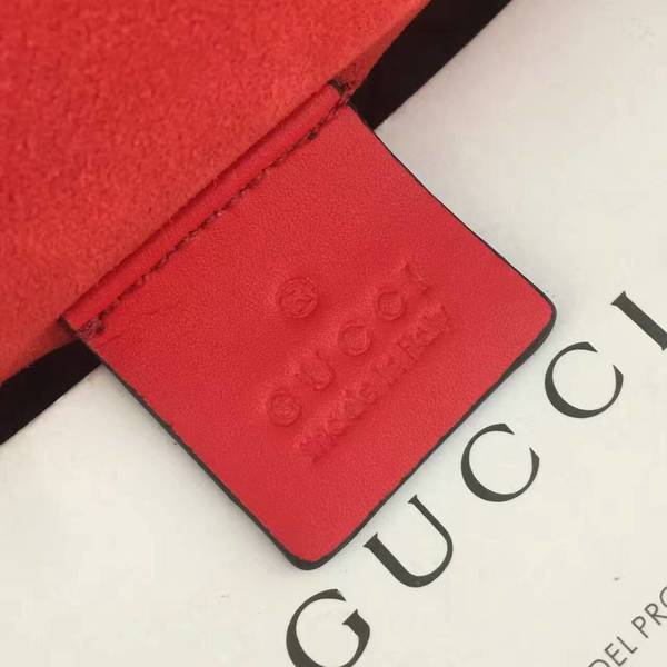 Gucci Mini Dionysus GG Canvas Shoulder Bag 421970 Red