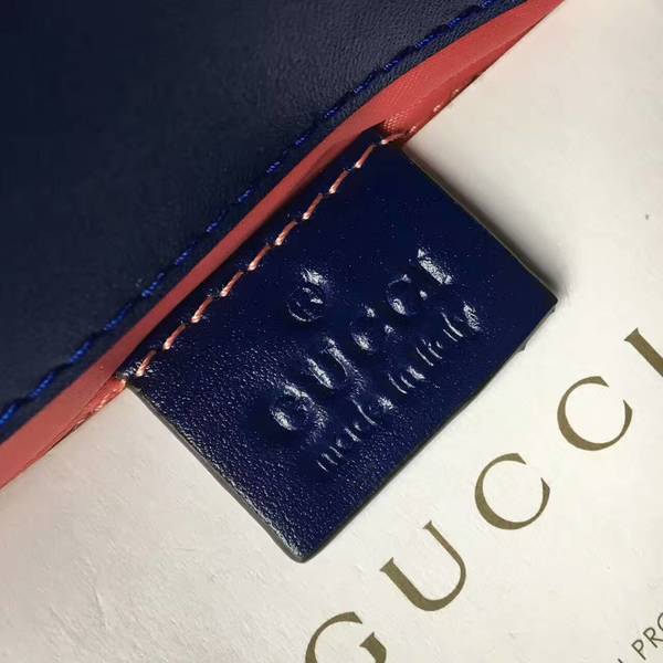 Gucci GG Marmont Suede Leather Mini Shoulder Bag 446744 Dark Blue Gucci GG Marmont Suede Leather Mini Shoulder Bag 446744 Dark Blue