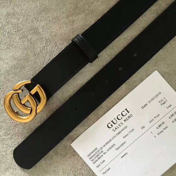 Gucci Original Calf Leather 3.5CM Belt 68884C Gucci Original Calf Leather 3.5CM Belt 68884C