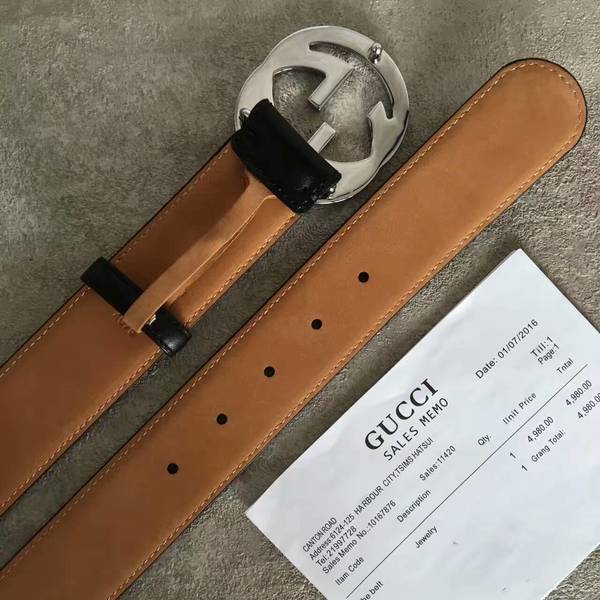 Gucci Original Calf Leather 4.0CM Belt 68885C Gucci Original Calf Leather 4.0CM Belt 68885C