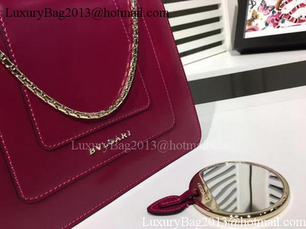 BVLGARI Serpenti Forever Bag Patent Leather BG2280 Purple BVLGARI Serpenti Forever Bag Patent Leather BG2280 Purple