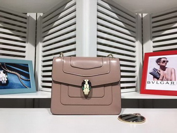 BVLGARI mini Shoulder Bag Calfskin Leather BG2283 Pink BVLGARI mini Shoulder Bag Calfskin Leather BG2283 Pink