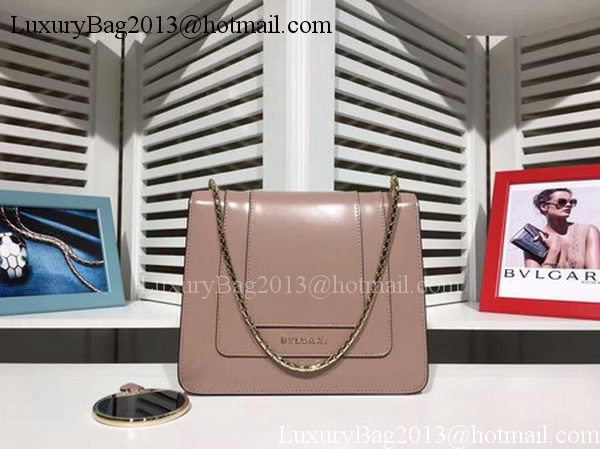 BVLGARI mini Shoulder Bag Calfskin Leather BG2283 Pink BVLGARI mini Shoulder Bag Calfskin Leather BG2283 Pink