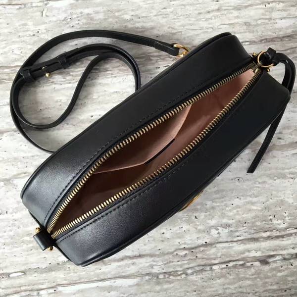 Gucci GG Marmont Matelasse Shoulder Bag 447632A Black Gucci GG Marmont Matelasse Shoulder Bag 447632A Black