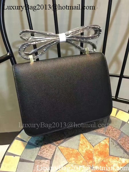 Hermes Constance Bag Calfskin Leather H9978 Black Hermes Constance Bag Calfskin Leather H9978 Black