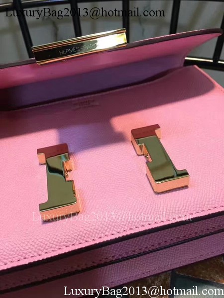 Hermes Constance Bag Calfskin Leather H9978 Pink Hermes Constance Bag Calfskin Leather H9978 Pink