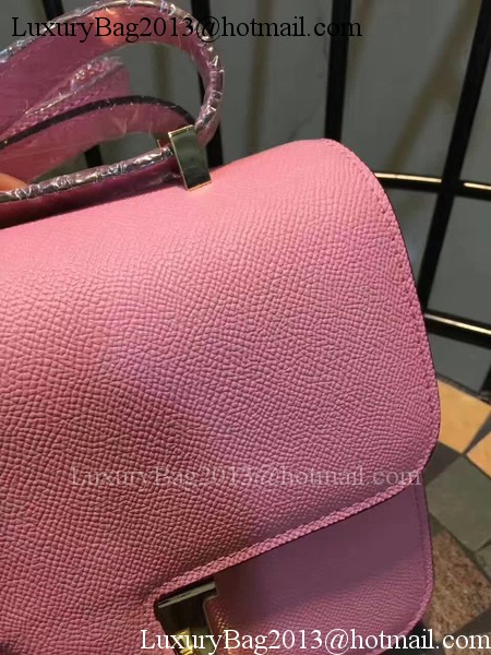 Hermes Constance Bag Calfskin Leather H9978 Pink Hermes Constance Bag Calfskin Leather H9978 Pink