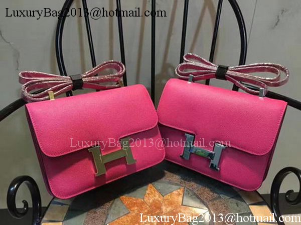 Hermes Constance Bag Calfskin Leather H9978 Rose Hermes Constance Bag Calfskin Leather H9978 Rose