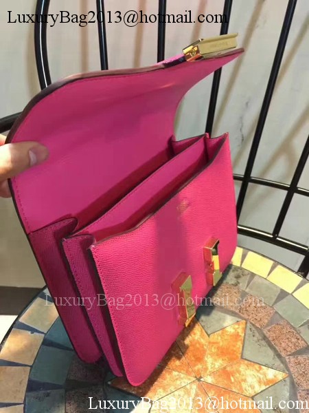 Hermes Constance Bag Calfskin Leather H9978 Rose Hermes Constance Bag Calfskin Leather H9978 Rose