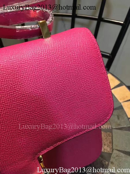 Hermes Constance Bag Calfskin Leather H9978 Rose Hermes Constance Bag Calfskin Leather H9978 Rose