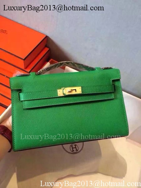 Hermes Kelly 22cm Tote Bag Original Leather KL22 Green Hermes Kelly 22cm Tote Bag Original Leather KL22 Green