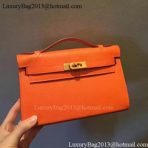 Hermes Kelly 22cm Tote Bag Original Leather KL22 Orange Hermes Kelly 22cm Tote Bag Original Leather KL22 Orange