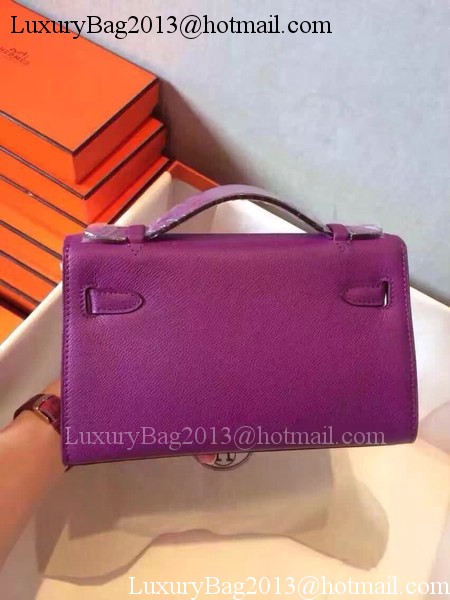Hermes Kelly 22cm Tote Bag Original Leather KL22 Purple Hermes Kelly 22cm Tote Bag Original Leather KL22 Purple