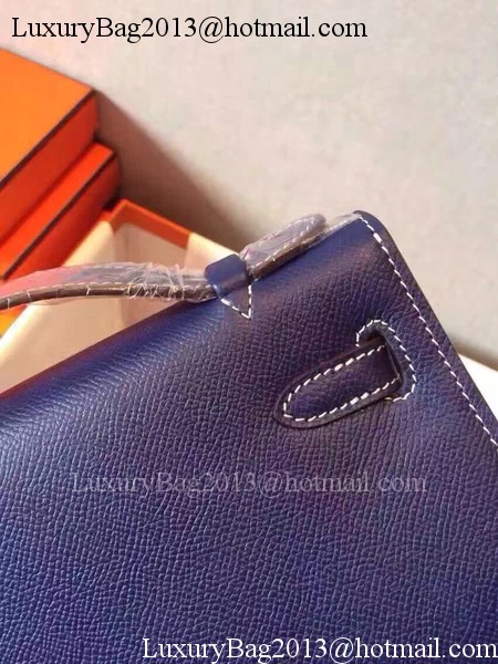 Hermes Kelly 22cm Tote Bag Original Leather KL22 Royal Hermes Kelly 22cm Tote Bag Original Leather KL22 Royal