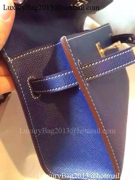 Hermes Kelly 22cm Tote Bag Original Leather KL22 Royal Hermes Kelly 22cm Tote Bag Original Leather KL22 Royal