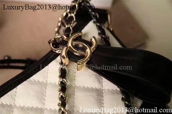 Chanel Small Shoulder Bag Sheepskin Leather A93825 White Chanel Small Shoulder Bag Sheepskin Leather A93825 White