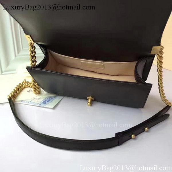 Boy Chanel Flap Shoulder Bag Original Sheepskin Leather A67086 Black Boy Chanel Flap Shoulder Bag Original Sheepskin Leather A67086 Black