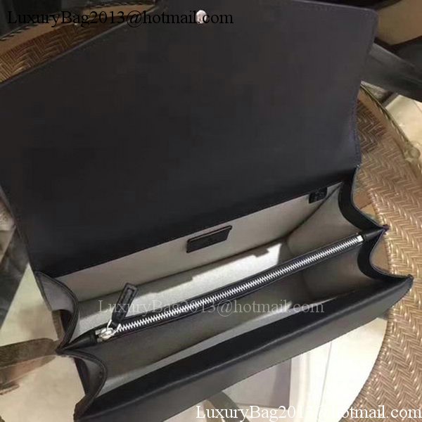 Gucci Dionysus Croco Leather Shoulder Bag 400235 Black Gucci Dionysus Croco Leather Shoulder Bag 400235 Black