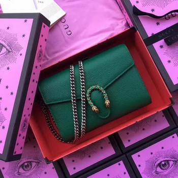 Gucci Dionysus Leather mini Chain Bag 401231 Green Gucci Dionysus Leather mini Chain Bag 401231 Green