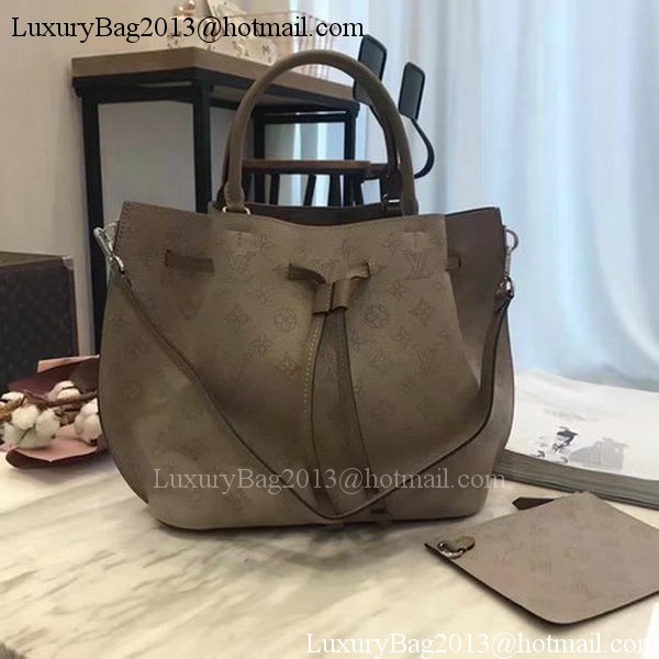Louis Vuitton Mahina Leather GIROLATA Bag M54403 Grey