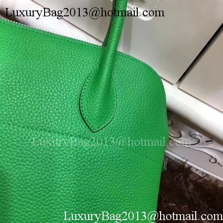 Hermes Bolide 31CM Calfskin Leather Tote Bag B3302 Green Hermes Bolide 31CM Calfskin Leather Tote Bag B3302 Green