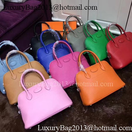 Hermes Bolide 31CM Calfskin Leather Tote Bag B3302 Rose Hermes Bolide 31CM Calfskin Leather Tote Bag B3302 Rose