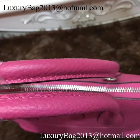 Hermes Bolide 31CM Calfskin Leather Tote Bag B3302 Rose Hermes Bolide 31CM Calfskin Leather Tote Bag B3302 Rose