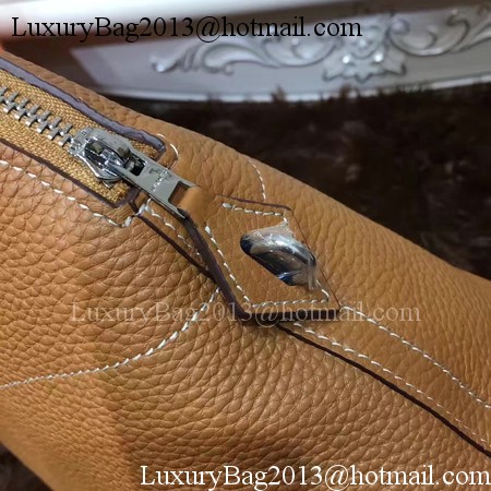 Hermes Bolide 31CM Calfskin Leather Tote Bag B3302 Wheat Hermes Bolide 31CM Calfskin Leather Tote Bag B3302 Wheat