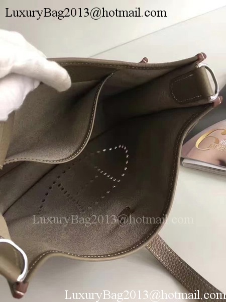 Hermes Evelyne 30cm Messenger Bag E3301 Grey Hermes Evelyne 30cm Messenger Bag E3301 Grey