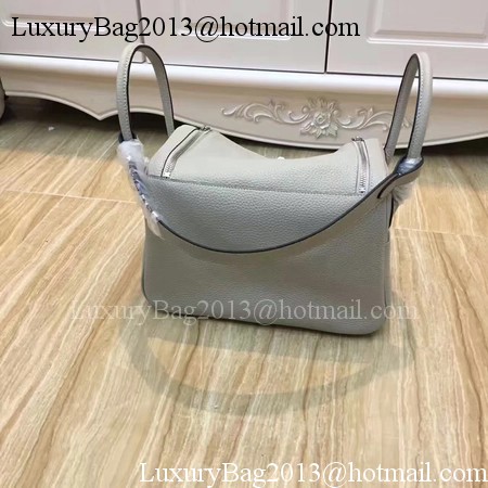Hermes Lindy 30CM Original Leather Shoulder Bag LD30 Grey&Blue Hermes Lindy 30CM Original Leather Shoulder Bag LD30 Grey&Blue