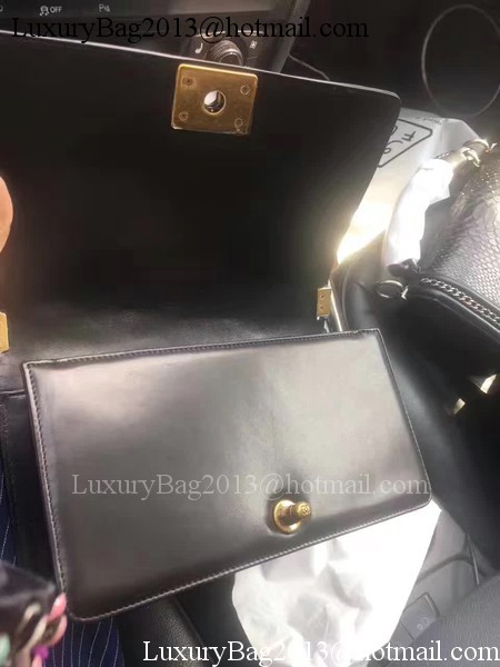 Boy Chanel Flap Bag Original Calfskin Leather A67086B Black Boy Chanel Flap Bag Original Calfskin Leather A67086B Black