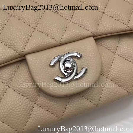 Chanel mini Classic Flap Bag Original Cannage Pattern A1116 Apricot