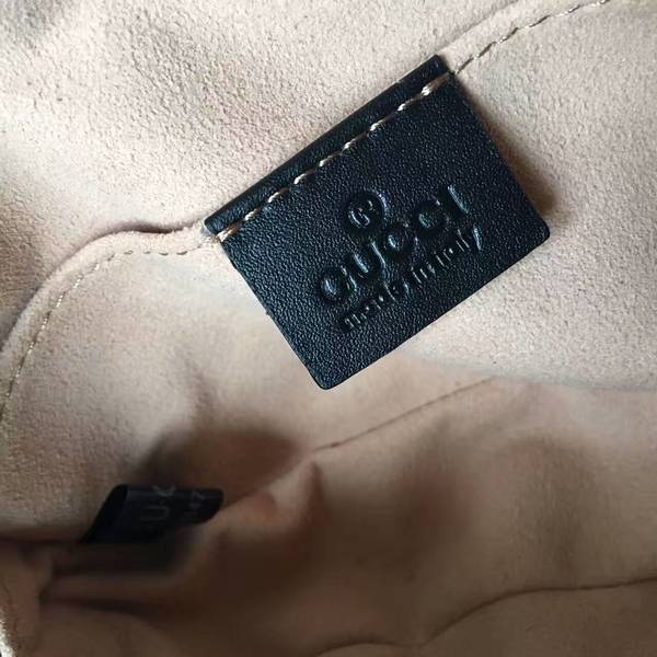 Gucci GG Marmont Quilted Leather Bag 476434 Black Gucci GG Marmont Quilted Leather Bag 476434 Black