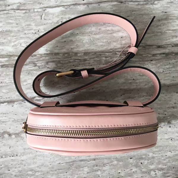 Gucci GG Marmont Quilted Leather Bag 476434 Pink Gucci GG Marmont Quilted Leather Bag 476434 Pink