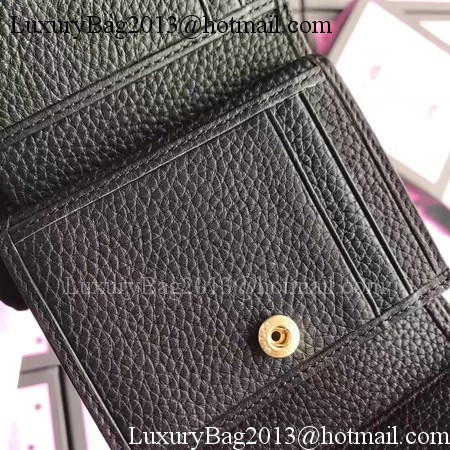 Gucci Calfskin Leather Padlock Wallet 453155 Black Gucci Calfskin Leather Padlock Wallet 453155 Black