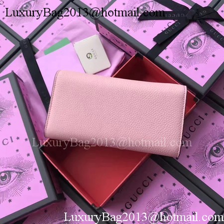Gucci Padlock Continental Wallet Calfskin Leather 453506 Pink Gucci Padlock Continental Wallet Calfskin Leather 453506 Pink