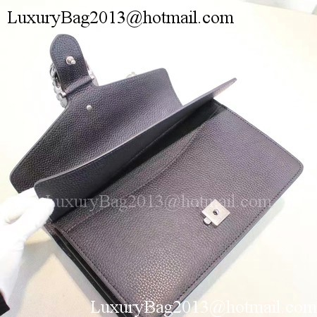 Gucci Dionysus Blooms Leather Shoulder Bag 400249 Black Gucci Dionysus Blooms Leather Shoulder Bag 400249 Black