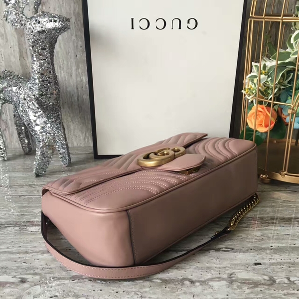 Gucci GG Marmont Velvet Shoulder Bag 443496A Light Pink Gucci GG Marmont Velvet Shoulder Bag 443496A Light Pink