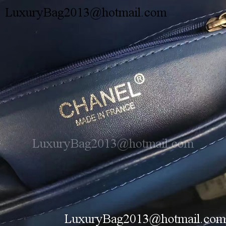 Chanel Classic Top Handle Bag Original Sheepskin Leather A92991 Royal Chanel Classic Top Handle Bag Original Sheepskin Leather A92991 Royal