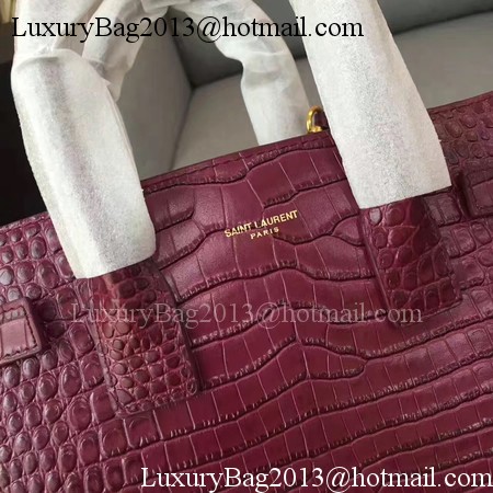 Yves Saint Laurent Classic Sac De Jour Bag Y398710 Wine