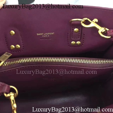Yves Saint Laurent Classic Sac De Jour Bag Y398710 Wine
