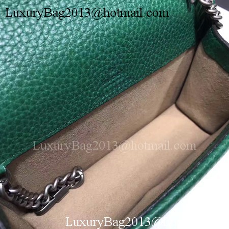 Gucci Dionysus Leather Super mini Bag 476432 Green Gucci Dionysus Leather Super mini Bag 476432 Green
