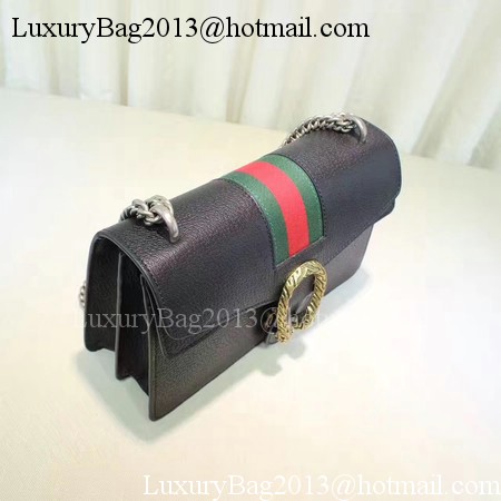 Gucci Dionysus Leather Shoulder Bag 400249 Black Gucci Dionysus Leather Shoulder Bag 400249 Black