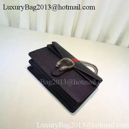 Gucci Dionysus Leather Shoulder Bag 400249 Black Gucci Dionysus Leather Shoulder Bag 400249 Black